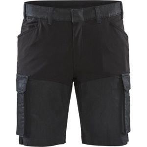 Blåkläder - 1437-1147 - Service Short - Marineblauw/Zwart - Denim Stretch