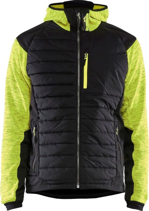 Blåkläder 5930 Hybride Jack High Vis Geel/Zwart - 4XL
