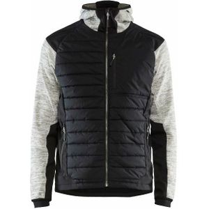Blåkläder 5930-2117 Hybride Jack - Grijs Mêlee/Zwart - Polyester
