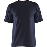 Blåkläder - 3482-1737 - Vlamvertragend T-shirt - Marineblauw - 60% Modacryl, 39% Katoen, Antistatisch
