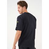 Blåkläder - 3482-1737 - Vlamvertragend T-shirt - Marineblauw - 60% Modacryl, 39% Katoen