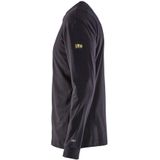 Blåkläder - 3483-1737 - Vlamvertragend T-shirt - Marineblauw - 60% Modacryl