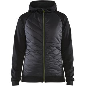 Blåkläder - 3464-2526 - Hybride Sweater - Zwart/High Vis Geel - 100% Polyester