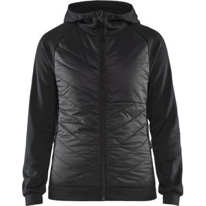 Blaklader Dames hybride sweater 3464-2526 - Zwart/Donkergrijs - M