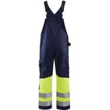 Blåkläder - 2662-1800 - High Vis Bretelbroek - Marineblauw/Oranje - CORDURA® Versterkt