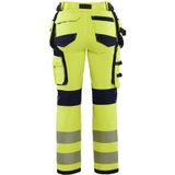 Blåkläder - 7197-1642 - Werkbroek - High Vis Geel/Marineblauw - 4-weg Stretch