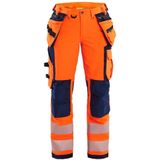 Blåkläder - 7197-1642 - Werkbroek - High Vis Geel/Marineblauw - 4-weg Stretch