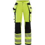 Blåkläder - 7197-1642 - Werkbroek - High Vis Geel/Marineblauw - 4-weg Stretch