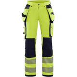 Blåkläder - 7197-1642 - Werkbroek - High Vis Geel/Marineblauw - 4-weg Stretch