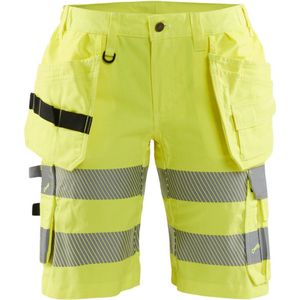 Blåkläder - 7186-1811 - High Vis Short - Geel - Stretchmateriaal - Dames
