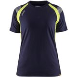 Blåkläder - 3402-1030 - T-shirt - Marine/High Vis Geel - 100% Katoen