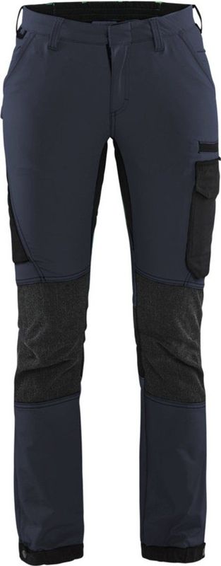 Blaklader - Dames Service Werkbroek - Donker Marineblauw/Zwart - 4-Weg Stretch
