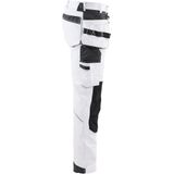 Blaklader Schildersbroek met 4-weg stretch 1079-1645 - Wit/Donkergrijs