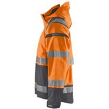 Blåkläder 4987-1987 Shelljack High Vis High Vis Oranje/Medium Grijs maat 4XL