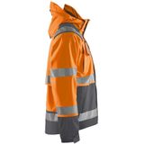 Blåkläder 4987-1987 Shelljack High Vis High Vis Oranje/Medium Grijs maat 4XL