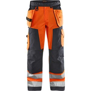 Blåkläder - Werkbroek - High-Vis Oranje/Grijs - Duurzaam Materiaal