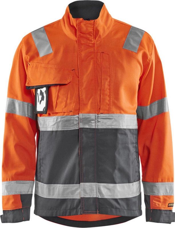 Blåkläder - 4064-1811 Jack - High Vis - Oranje/Grijs - Waterafstotend