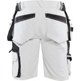 Blåkläder - 1088-1645 Schildersshort - Wit/Donkergrijs - 4-weg Stretch