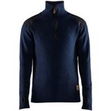 Blaklader Wollen sweater 4630-1071 - Donkerblauw/Donkergrijs
