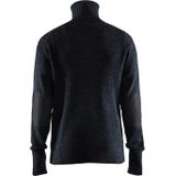 Blåkläder - 4630-1071 - Wollen Sweater - Grijs Mêlee/Dark Grey - 100% Wol