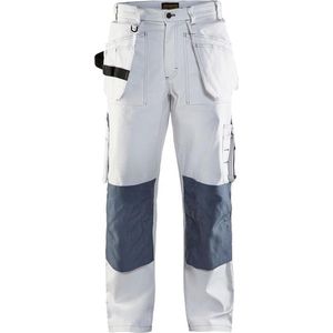 Blaklader Schilders Werkbroek 1531-1210 - Wit/Donkergrijs