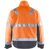 Blåkläder 4862-1811 Winterjas High Vis High Vis Oranje/Medium Grijs maat XXL
