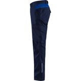 Blaklader Industrie werkbroek stretch 1444-1832 - Marineblauw/Korenblauw