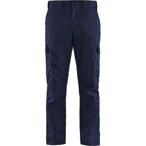 Blaklader Industrie werkbroek stretch 1444-1832 - Marineblauw/Korenblauw
