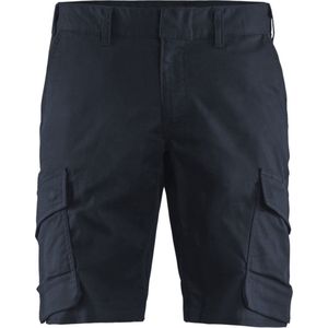 Blaklader Industrie short met stretch 1446-1832 - Donker marineblauw/Zwart