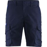 Blåkläder - 1446 Industrie Short Stretch - Werkshort - Zwart - Polyester/Katoen