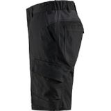 Blåkläder - 1446 Industrie Short Stretch - Werkshort - Zwart - Polyester/Katoen