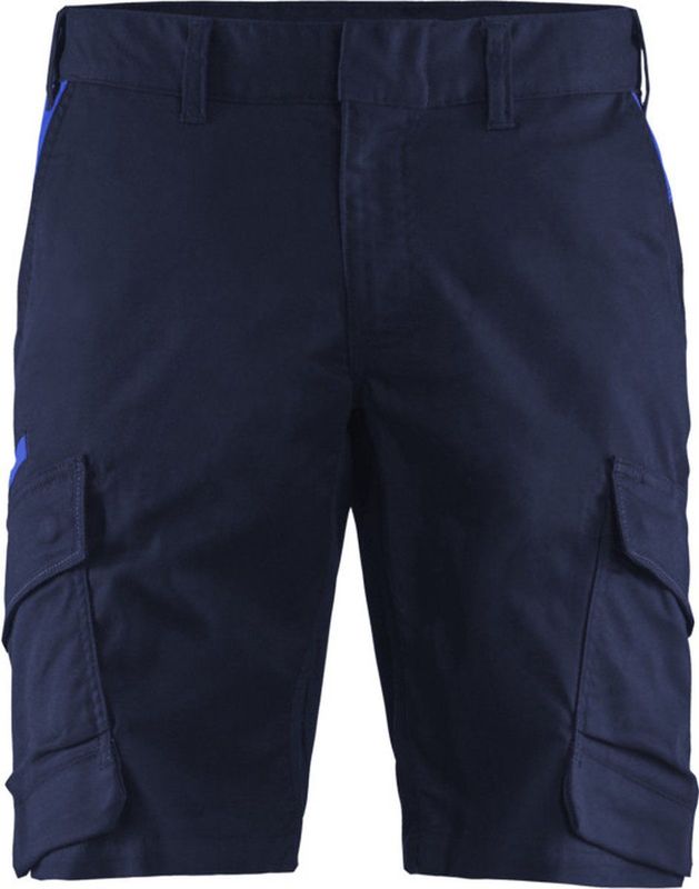 Blåkläder - 1446 Industrie Short Stretch - Werkshort - Zwart - Polyester/Katoen
