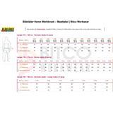 Blaklader Industrie werkbroek stretch met kniezakken 1448-1832 - Marineblauw/Korenblauw