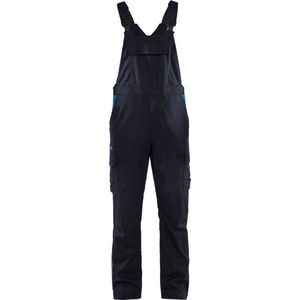 Blakläder Latzhose Industrie Stretch, marineblau / kornblau, Konfektionsgröße 25
