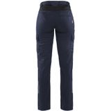 Blaklader Dames industrie werkbroek stretch 7144-1832 - Donker marineblauw/Zwart