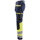 Blåkläder - 1794-1370 - Werkbroek - Marine/High Vis Geel - Stretch - C62