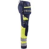 Blåkläder - 1794-1370 - Werkbroek - Marine/High Vis Geel - Stretch - C62