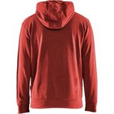 Blåkläder - 3530 Hoodie - Zwart - 100% Katoen - 3D-Print Op Borst