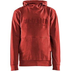 Blåkläder - 3530 Hoodie - Zwart - 100% Katoen - 3D-Print Op Borst