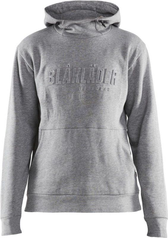 Blaklader Dames hoodie 3D 3560-1157 - Grijs Mêlee - XXL