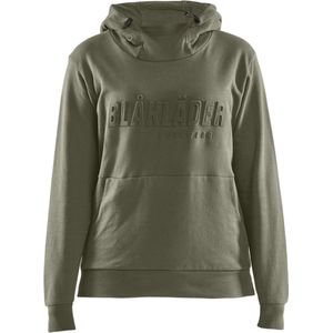 Blaklader Dames hoodie 3D 3560-1158 - Herfstgroen