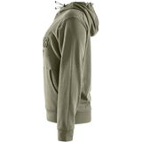 Blaklader Dames hoodie 3D 3560-1158 - Herfstgroen