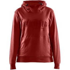 Blåkläder - 3560-1158 - Hoodie - Rood - Katoen - Dames