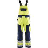 Blåkläder - 2660-1811 - Bretelbroek - Geel/Marineblauw - High Vis
