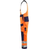 Blaklader Bretelbroek High Vis 2660-1811 - High Vis Oranje/Marineblauw