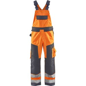 Blaklader Bretelbroek High Vis 2660-1811 - High Vis Oranje/Medium Grijs