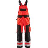 Blaklader Bretelbroek High Vis 2660-1811 - High Vis Rood/Zwart