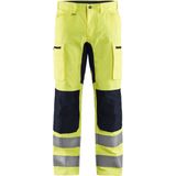 Blaklader High Vis broek met stretch 1585-1811 - High Vis Geel/Zwart