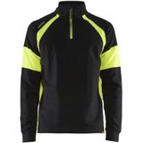 Blaklader - Sweatshirt - High Vis Zones - Katoen/Polyester - Halve Rits
