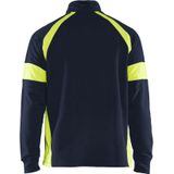 Blaklader - Sweatshirt - High Vis Zones - Katoen/Polyester - Halve Rits